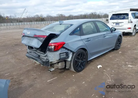 2024 Honda Civic Sport из США, поврежденный, VIN 2HGFE2F5XRH546406